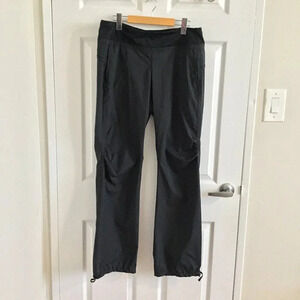 Lululemon Run lightweight straight leg Athletica Pant yoga Black SZ 10